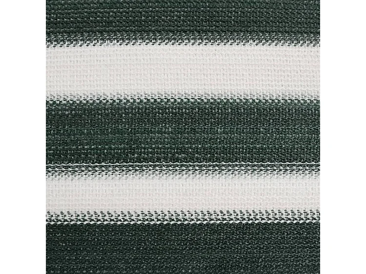 Filet brise-vue vert et blanc 2x10 m PEHD 150 g-m²
