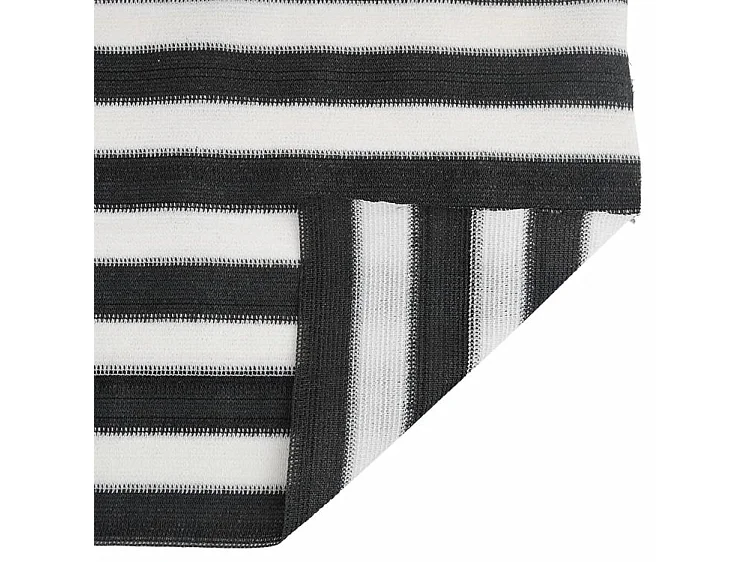 Filet brise-vue anthracite et blanc 1,5x10 m PEHD 75 g-m²