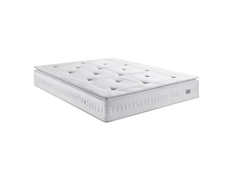 Lit escamotable horizontal OPTIMA-Avec matelas-80x190-Cadre Noyer-Façade Noyer