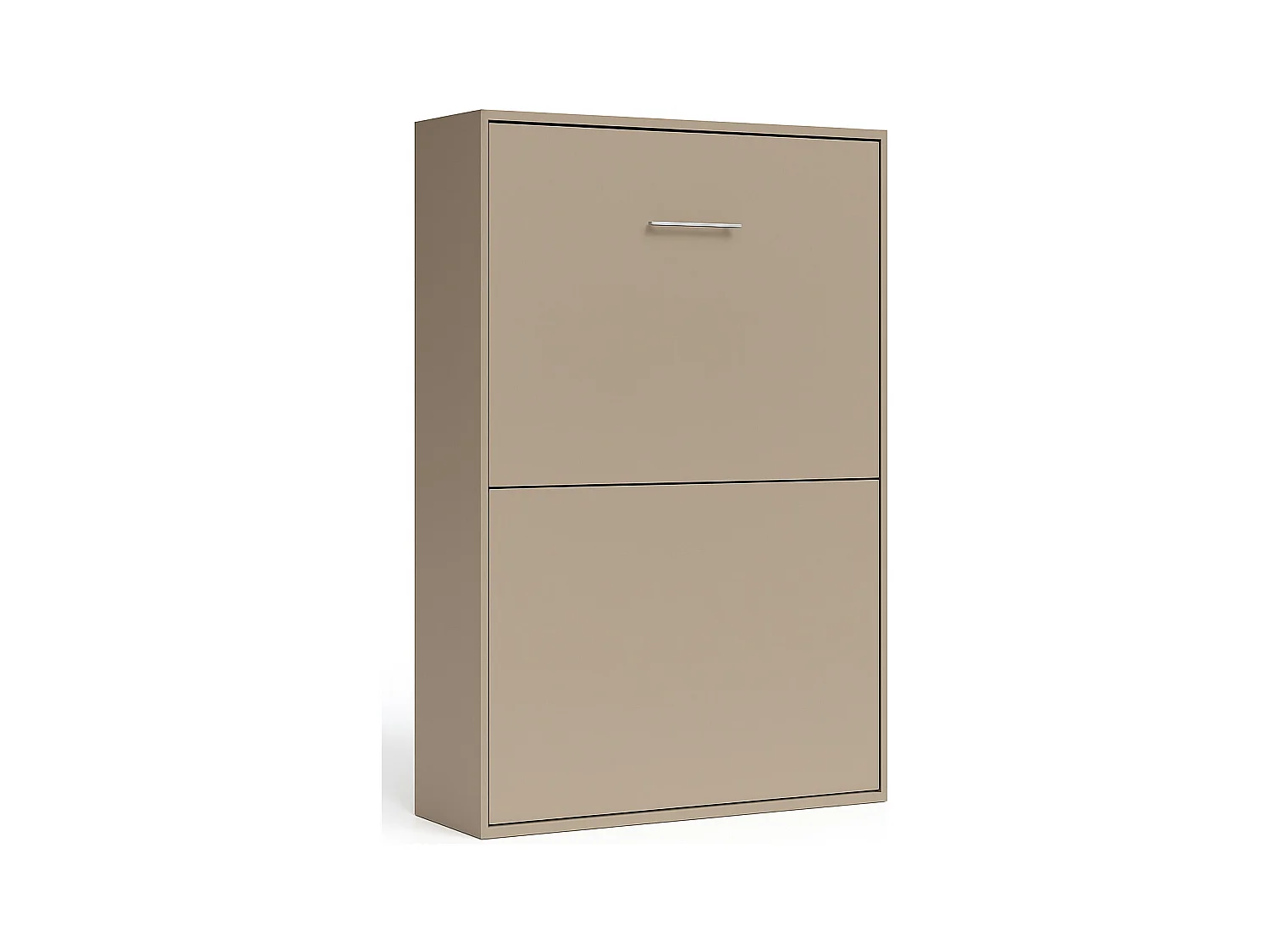 Lit escamotable vertical Banila-Taupe-80x180