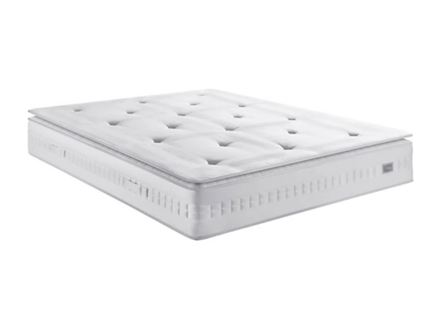 Lit escamotable vertical avec canapé tissu VALENCIA-Avec matelas-90x190-Canapé Noir-Structure Blanche