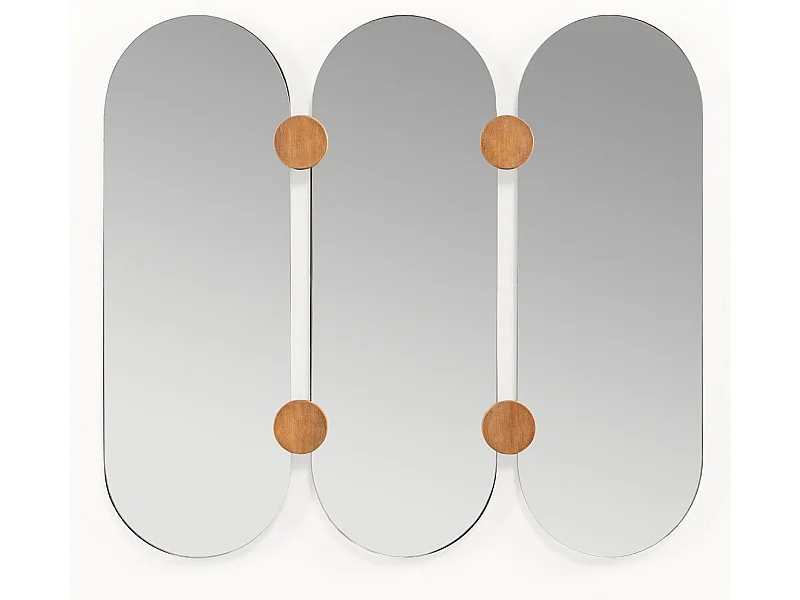 ZYMAN moderne wandspiegel - L 78 x H 70 cm