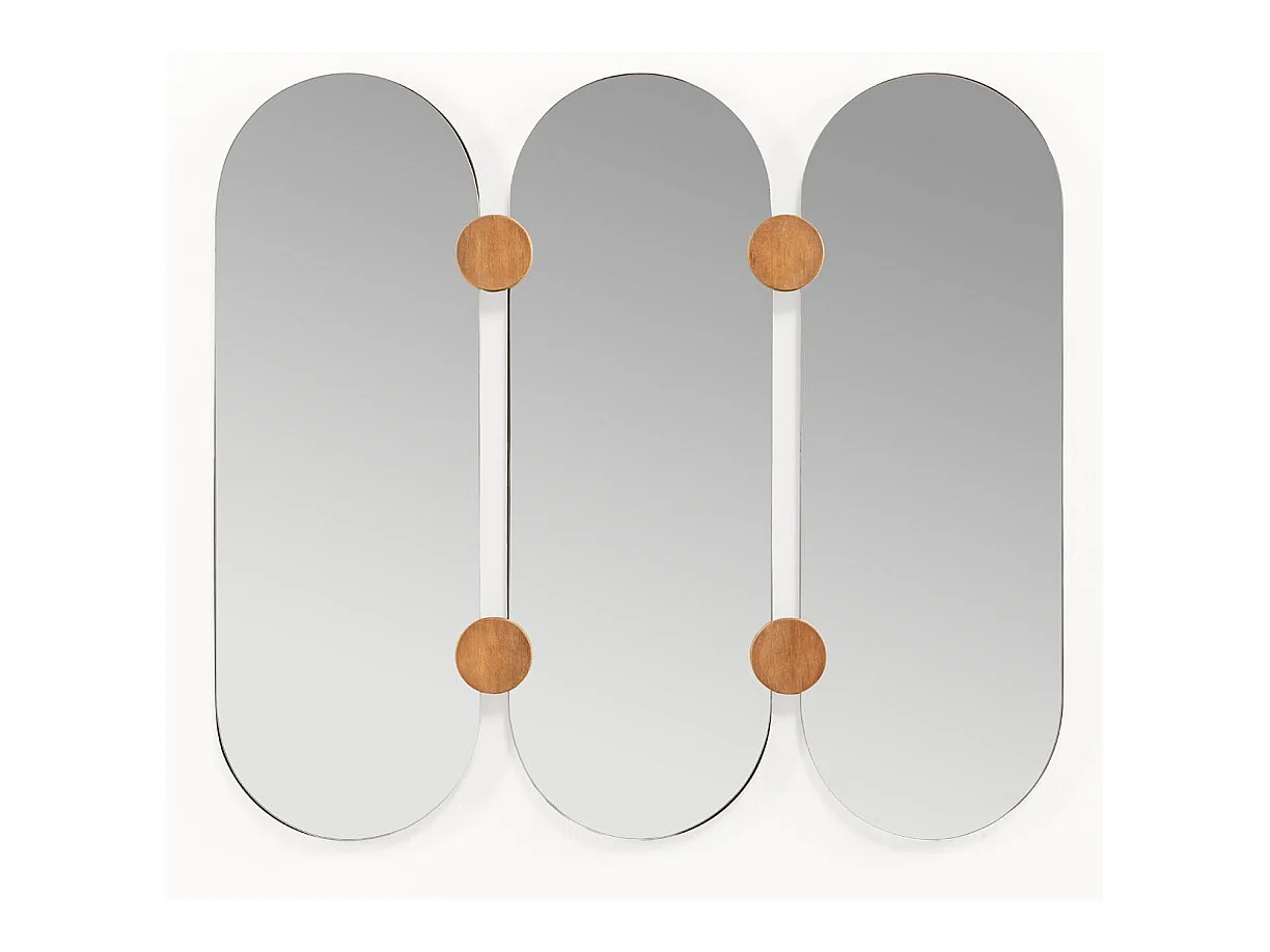 ZYMAN moderne wandspiegel - L 78 x H 70 cm