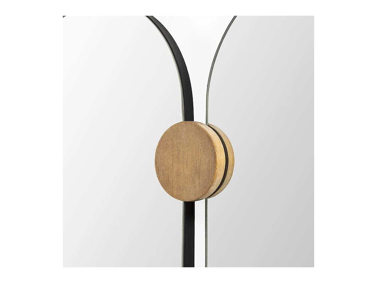 ZYMAN moderne wandspiegel - L 78 x H 70 cm