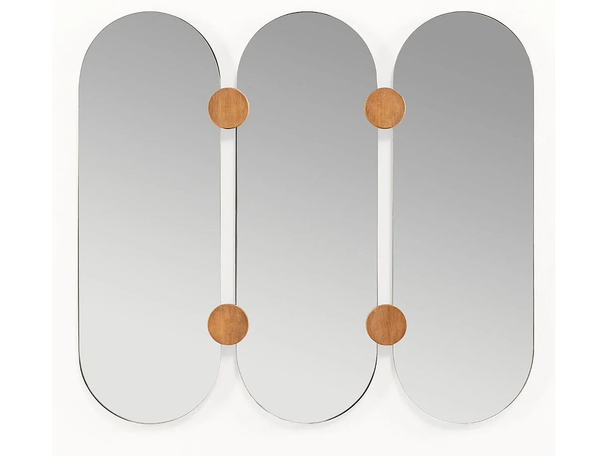Miroir mural moderne ZYMAN - L 78 x H 70cm