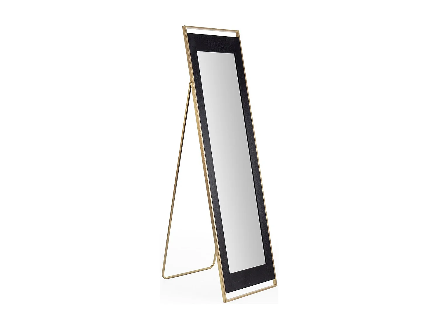 Miroir sur pied en bois et métal LANZA – 182cm