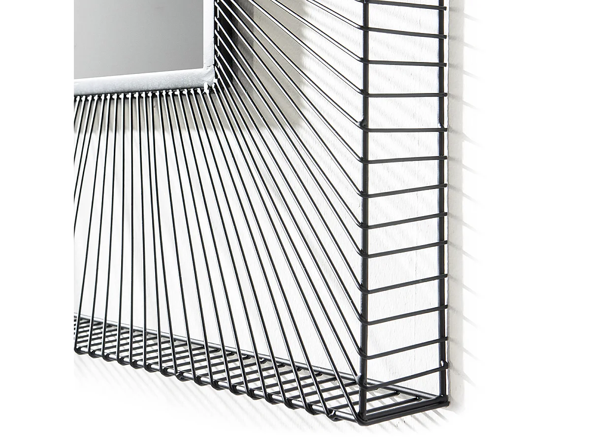 Miroir mural design carré KOOM – L 90 x H 90cm