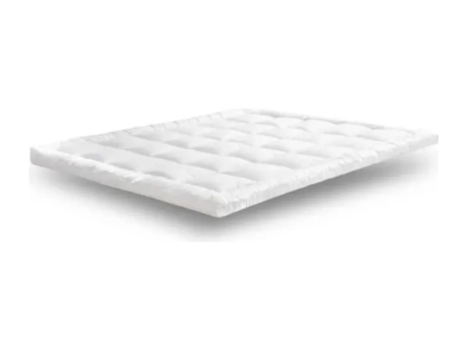 Surmatelas extra moelleux 500 g-m² en mousse 5cm Kazy - Anti-bactérien et anti-acariens-80x190