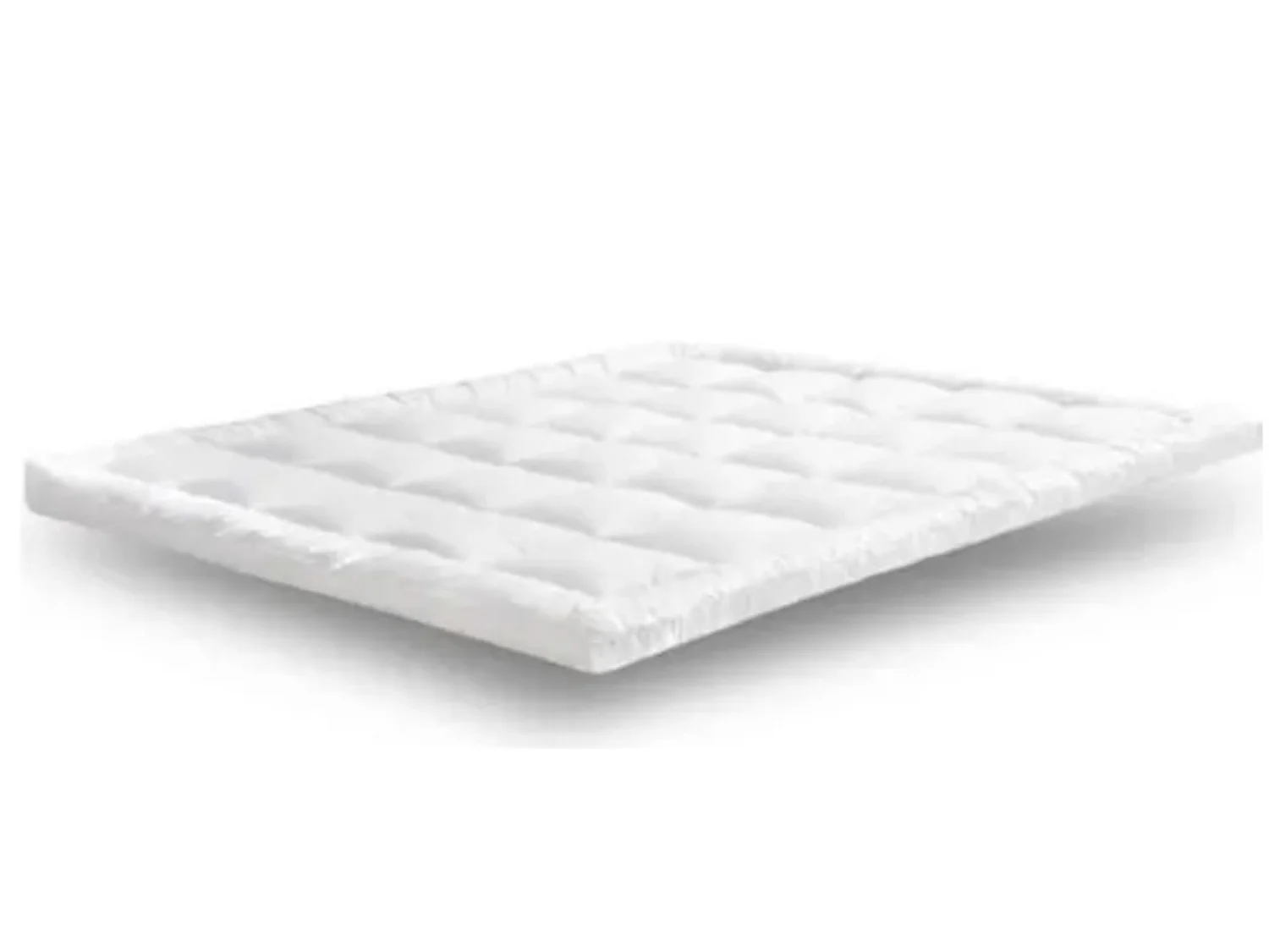 Surmatelas extra moelleux 500 g-m² en mousse 5cm Kazy - Anti-bactérien et anti-acariens-80x190