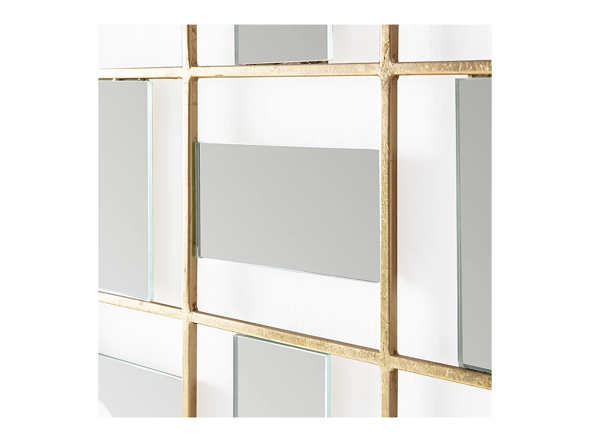 Miroir mural art deco POZZA - L 72 x H 133cm