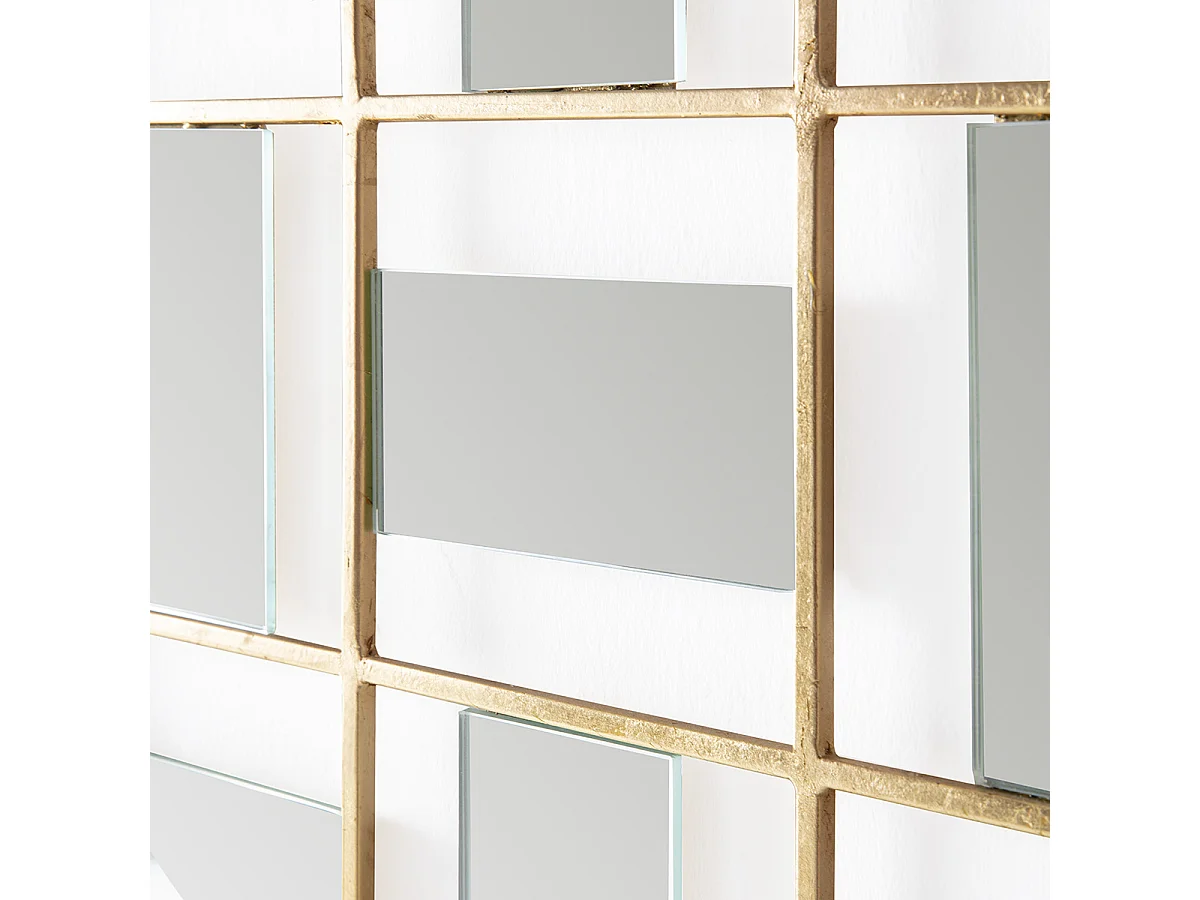 Miroir mural art deco POZZA - L 72 x H 133cm