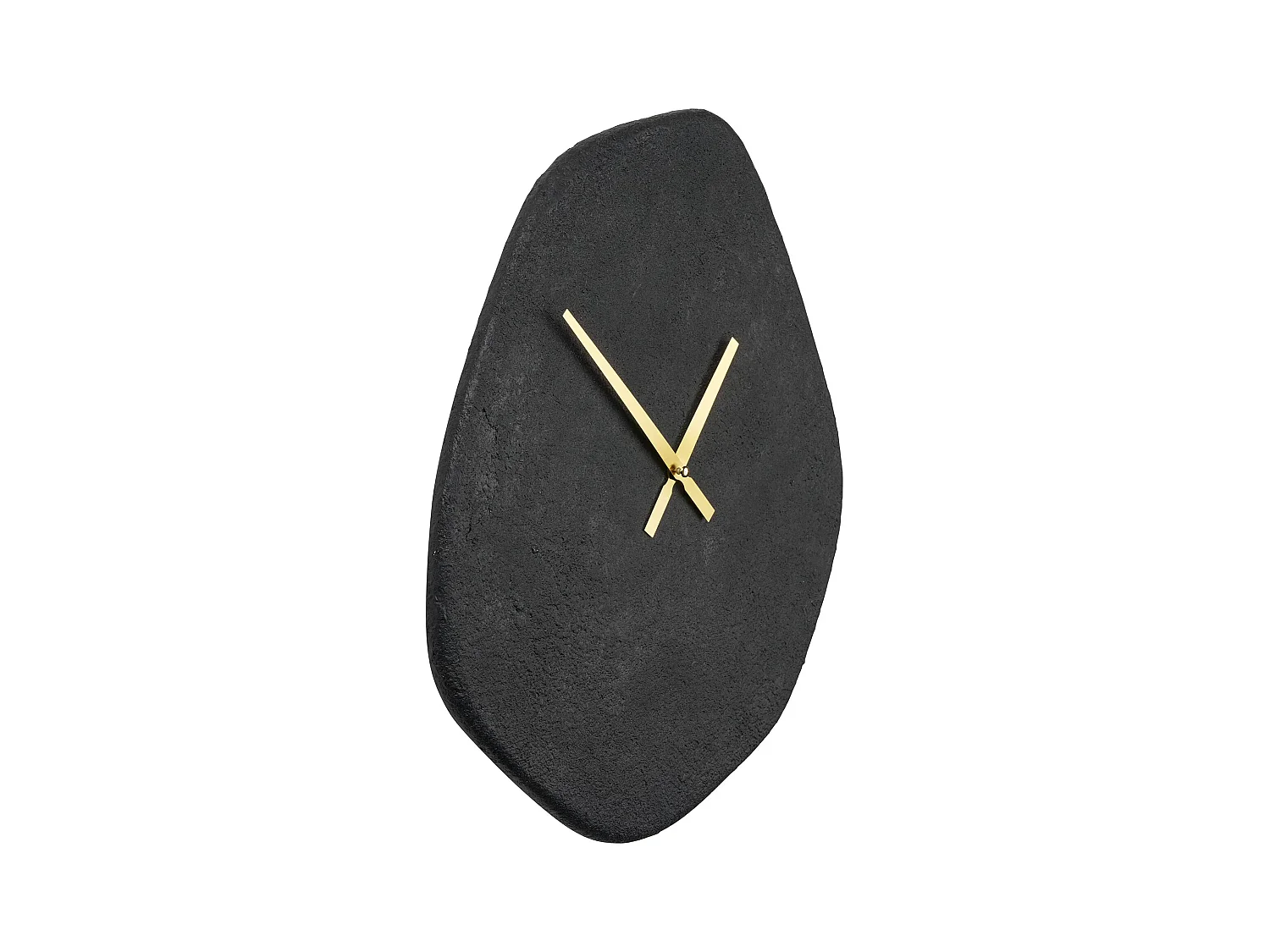 Horloge murale design VIENNA – Ciment noir