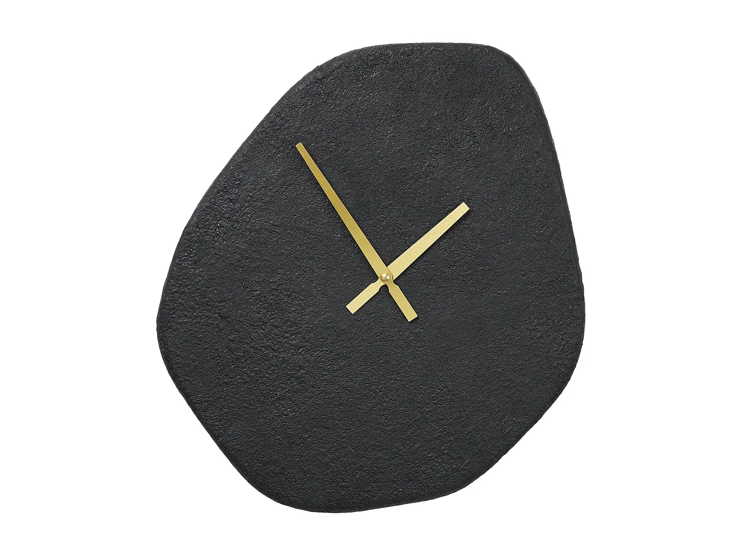 Horloge murale design VIENNA – Ciment noir