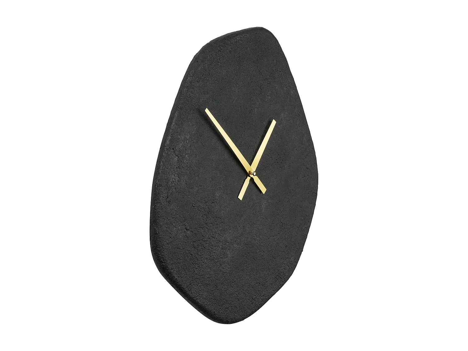 Horloge murale design VIENNA – Ciment noir