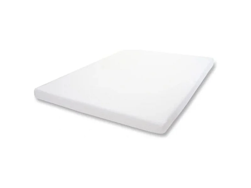 Surmatelas confort supérieur 800g-m² en microfibres 4cm Kazila - Hypoallergénique et anti-acariens-90x190