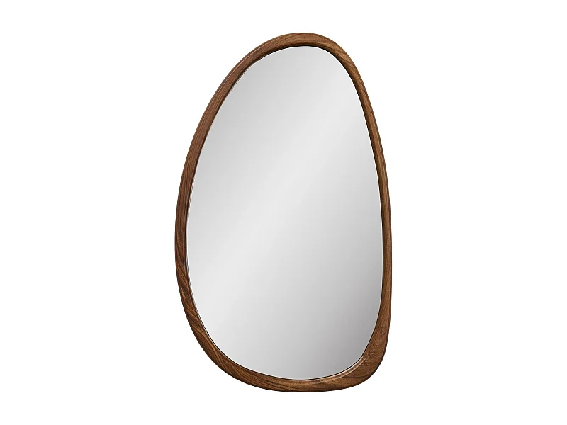 Miroir mural en bois marron LUXON – L 38.5 × H 64.5cm