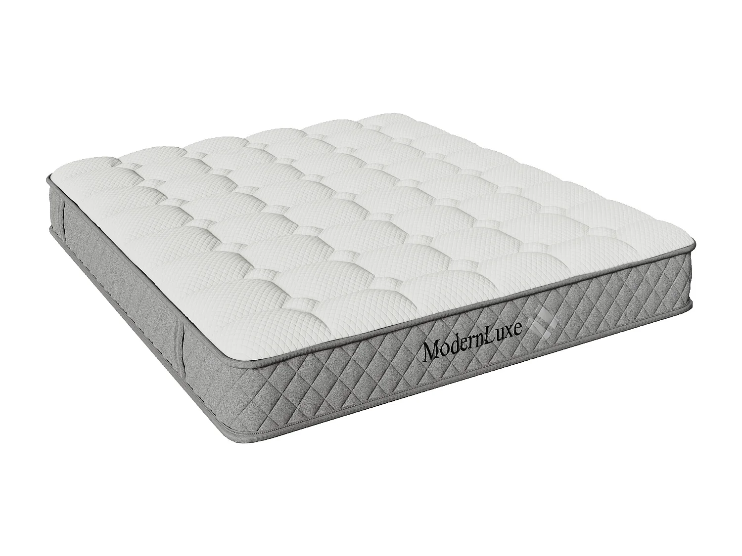 Lit à rangement hydraulique 180x200 cm avec tête haute, LED, USB/Type-C, tissu lin beige (Avec matelas)