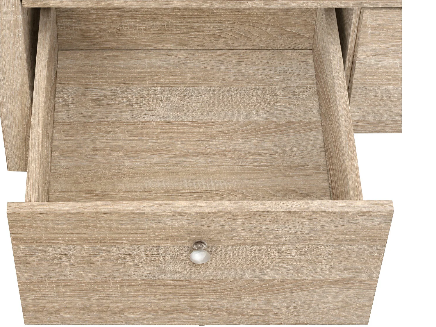 Marian | Armoire à deux portes et deux tiroirs en couleur chêne