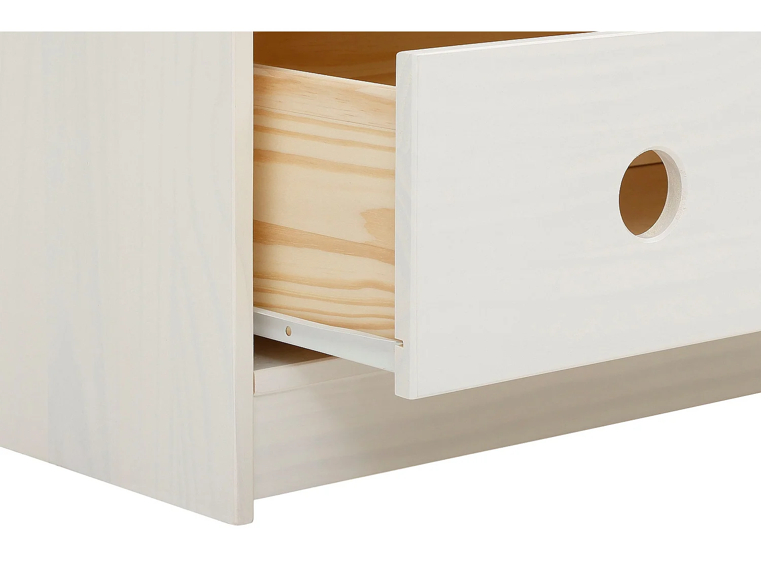 Alpi | Armoire à deux portes en pin blanc pour enfants