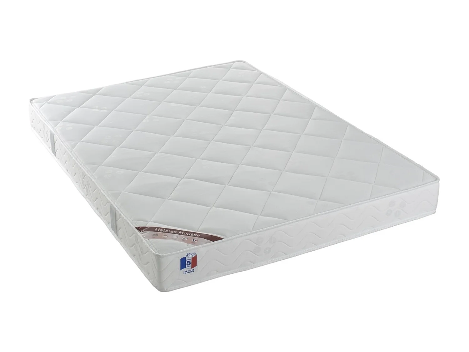 Matelas ferme 17cm en mousse Mercure - Protection anti-bactéries-140x200
