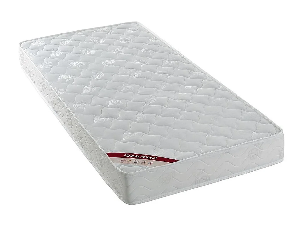 Matelas ferme 14cm en mousse Orion - Traitement anti-bactéries-90x190