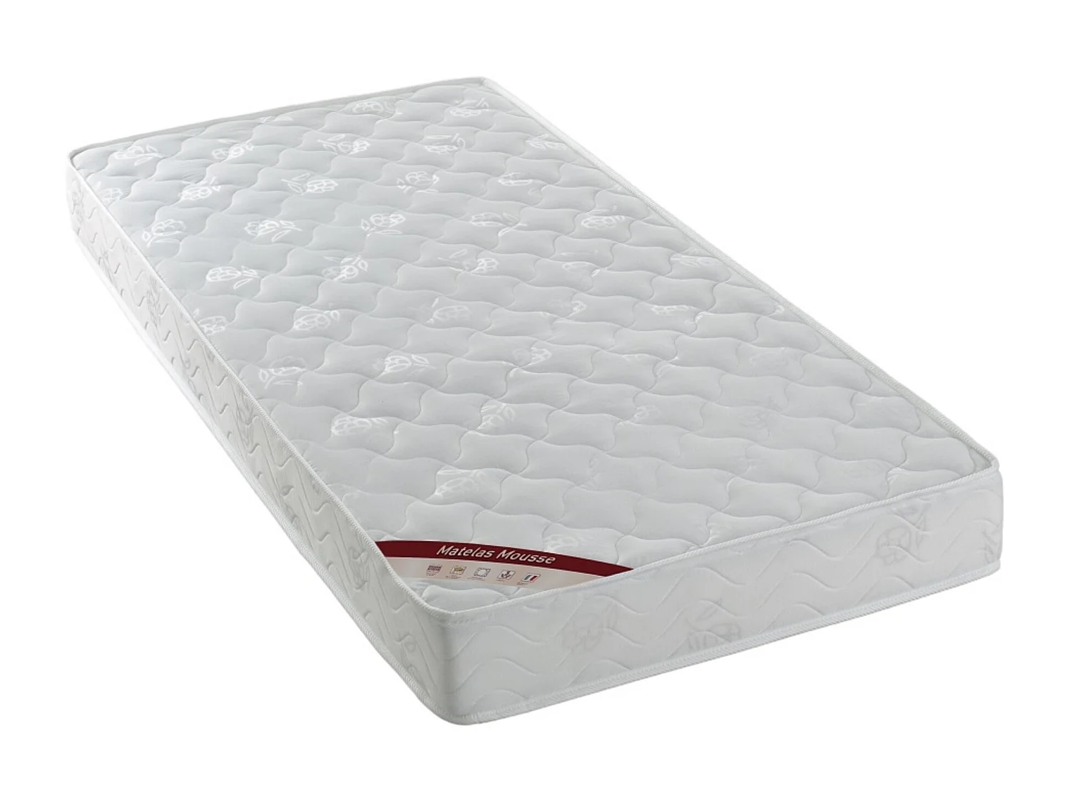 Matelas ferme 14cm en mousse Orion - Traitement anti-bactéries-90x200