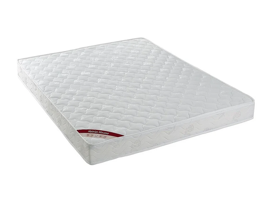 Matelas ferme 14cm en mousse Orion - Traitement anti-bactéries-90x200