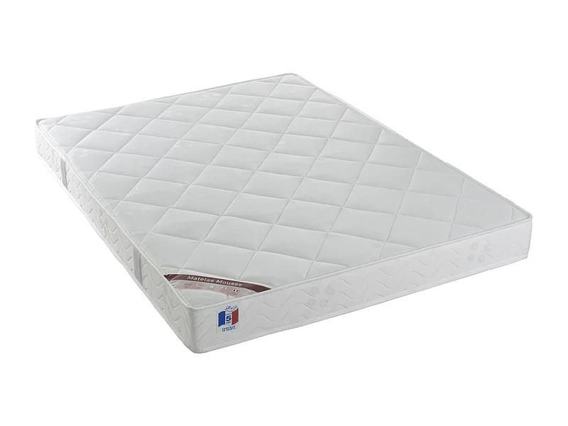 Matelas ferme 17cm en mousse Mercure - Protection anti-bactéries-140x190