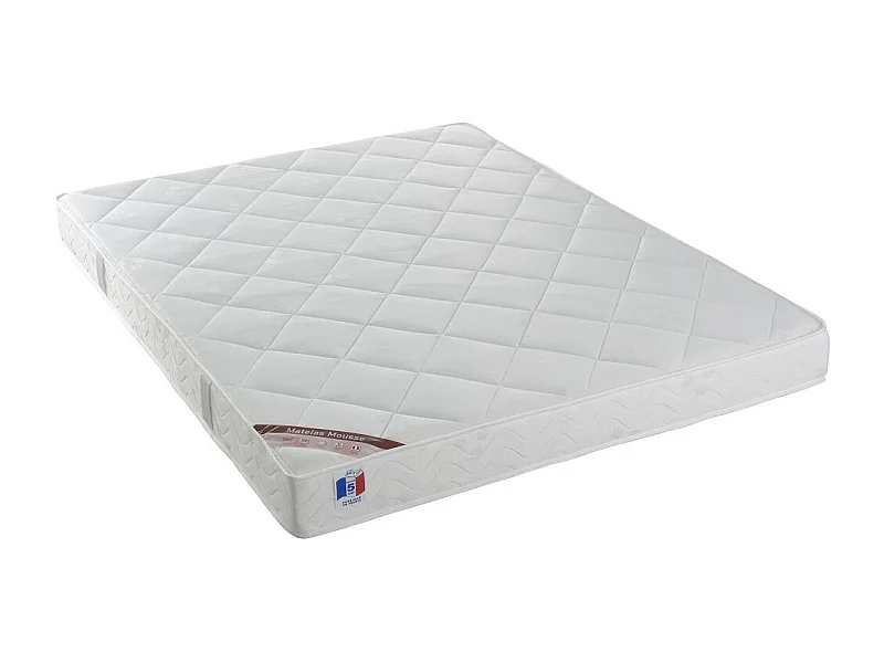 Matelas ferme 17cm en mousse Mercure - Protection anti-bactéries-160x200