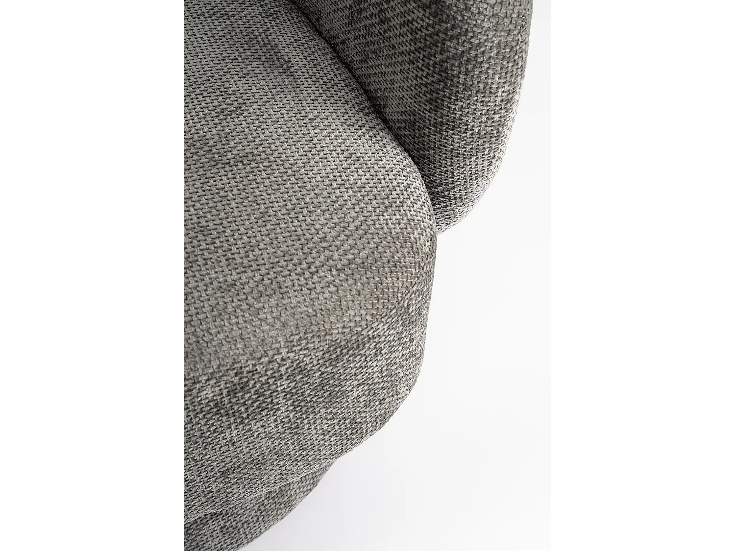 Fauteuil design pivotant KANA-Blanc cassé