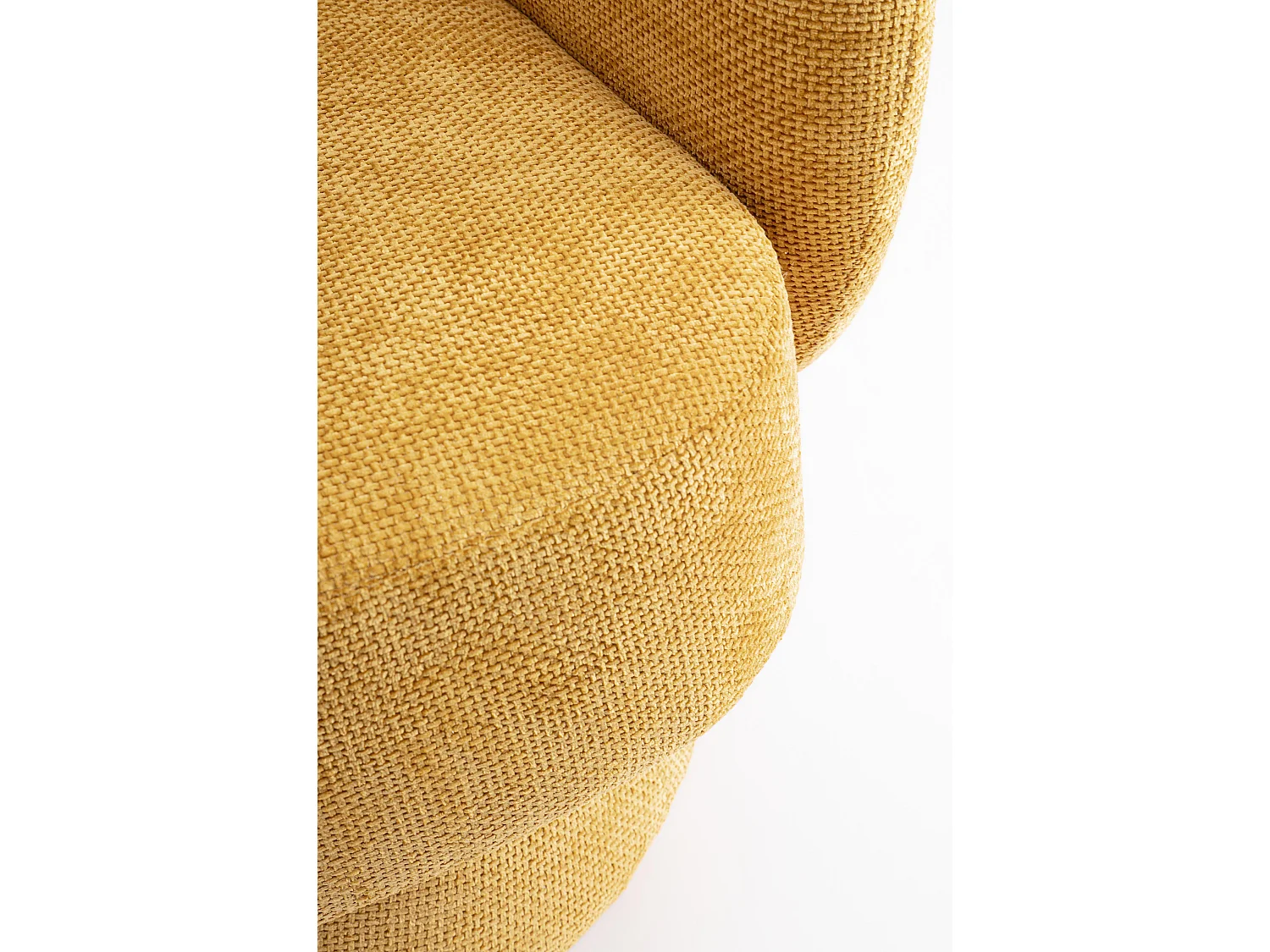 Fauteuil design pivotant KANA-Jaune