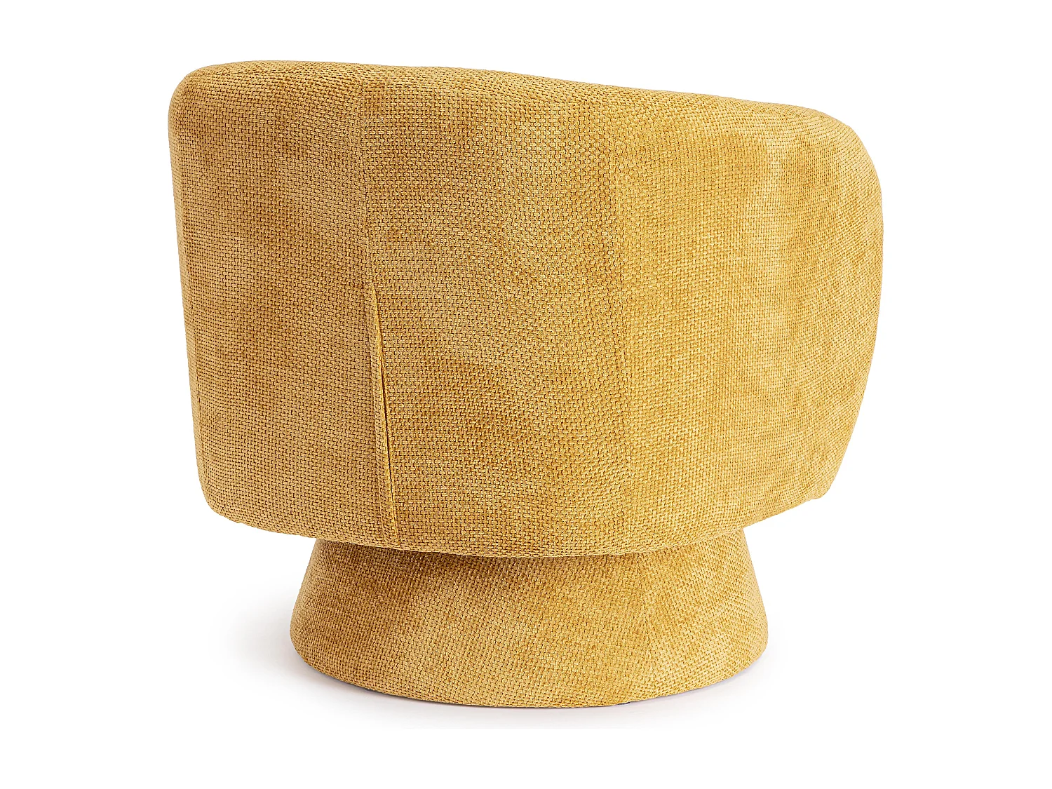 Fauteuil design pivotant KANA-Jaune