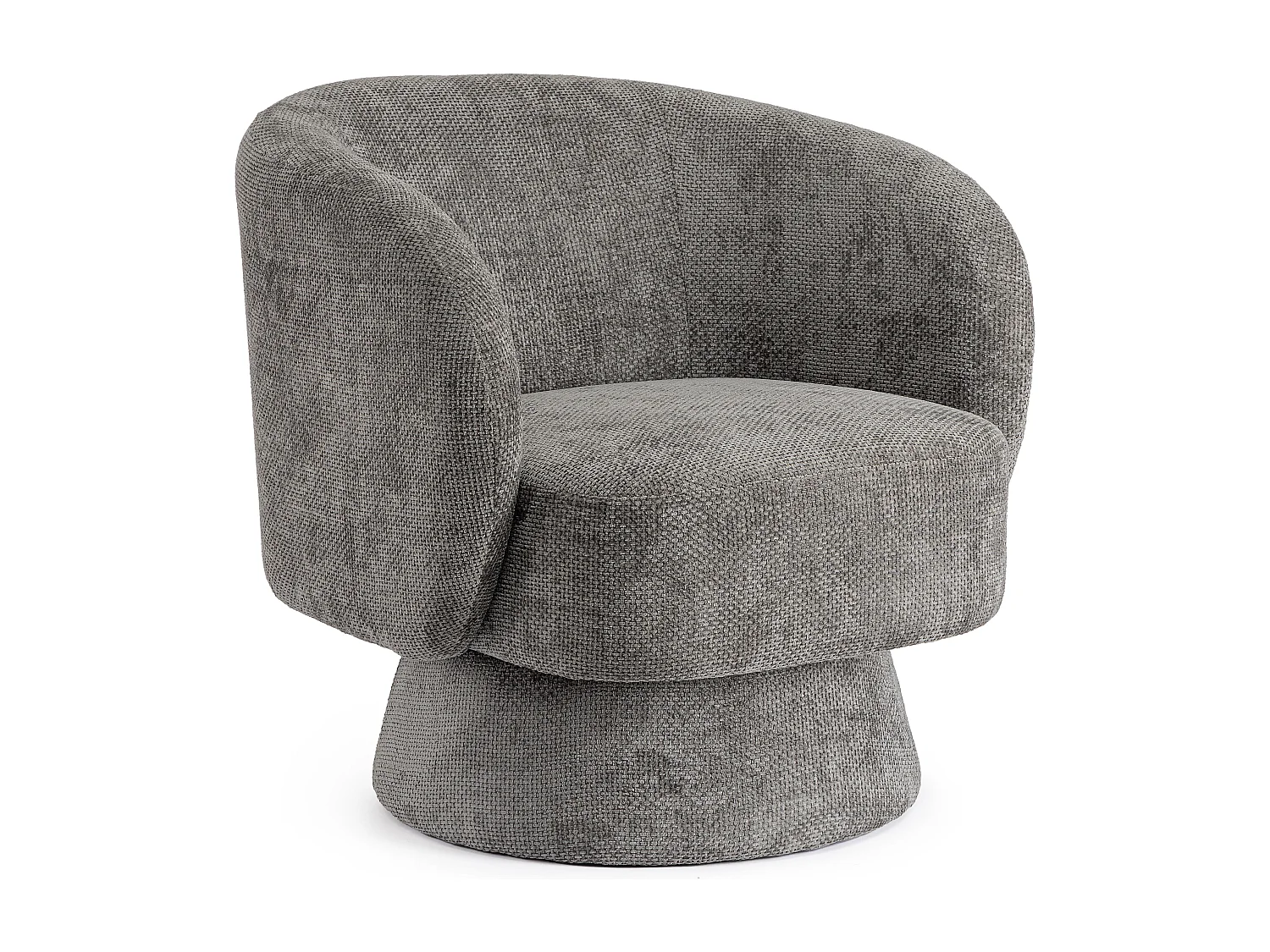 Fauteuil design pivotant KANA-Jaune