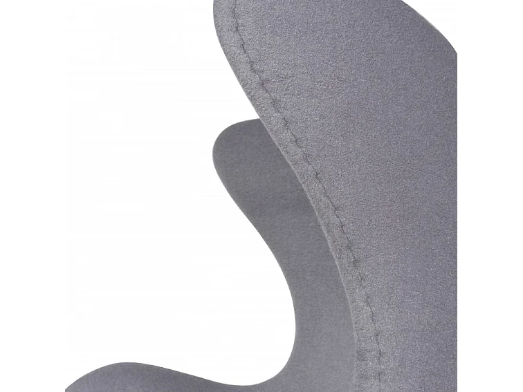 Fauteuil EGGO – Cachemire, design iconique & pivotant-Vert