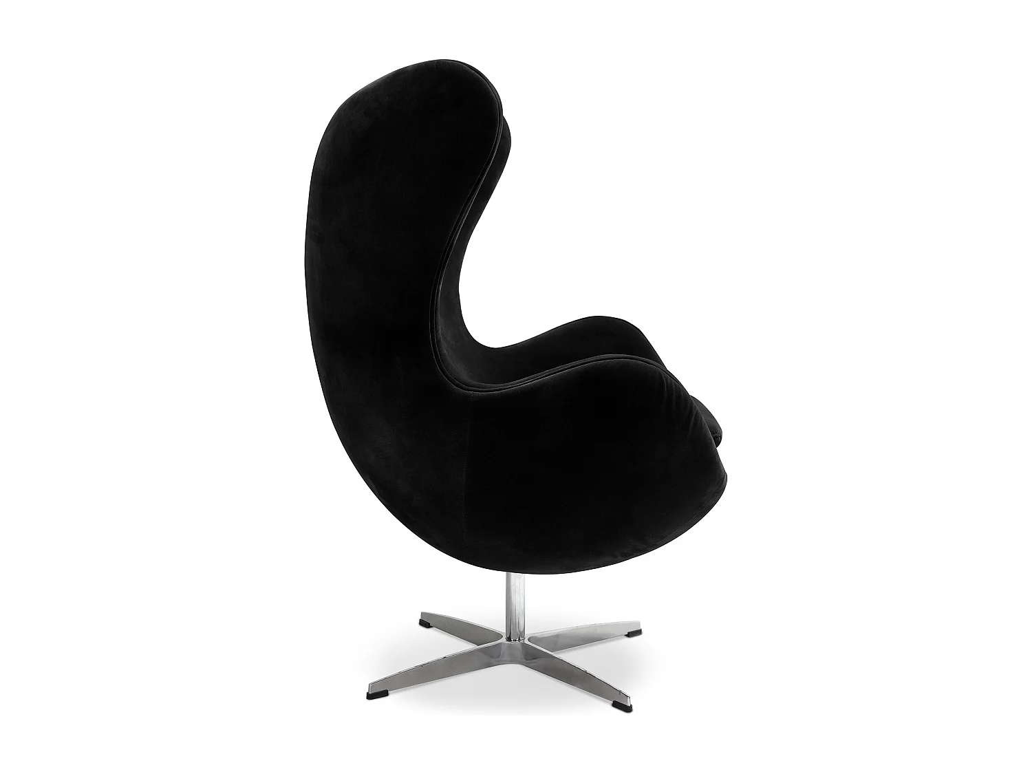 Fauteuil tissu orange Ego