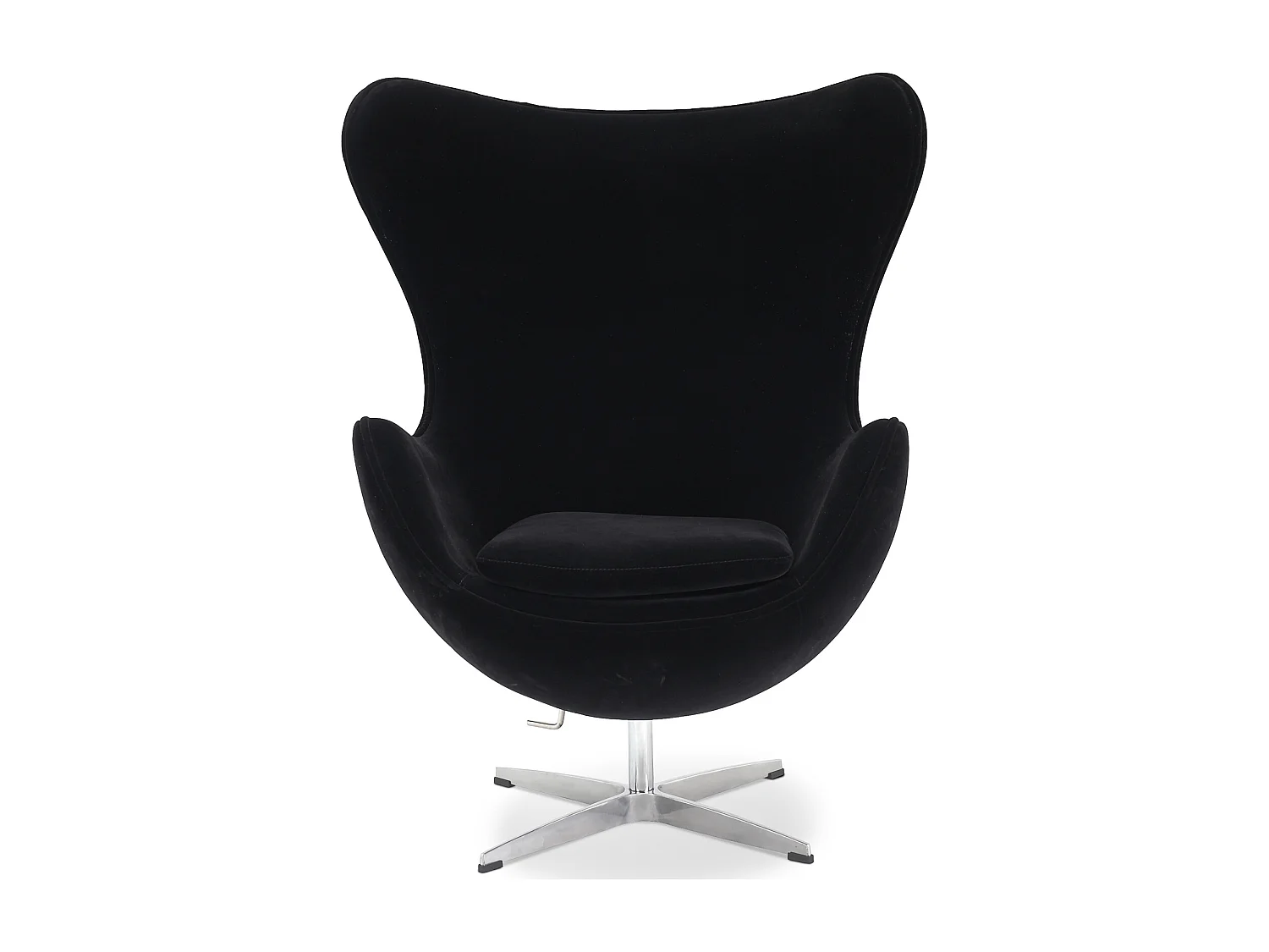 Fauteuil tissu orange Ego