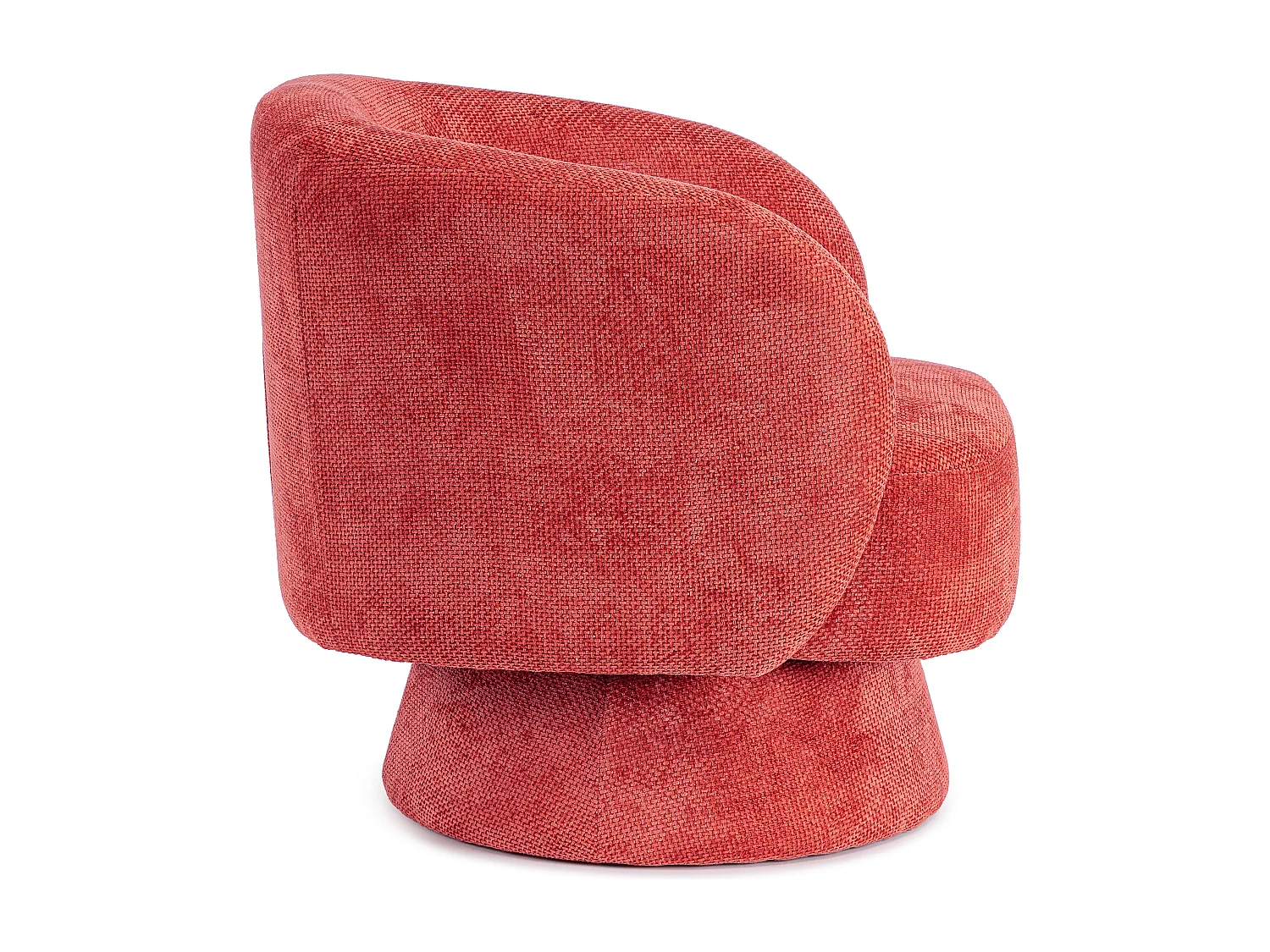 Fauteuil design pivotant KANA-Rouge