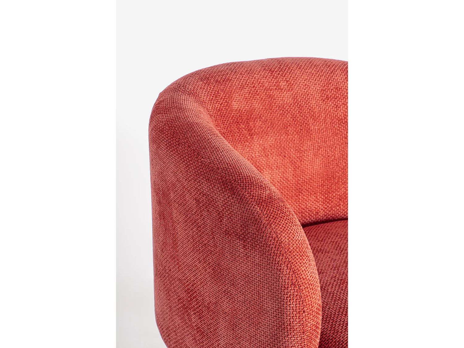 Fauteuil design pivotant KANA-Rouge