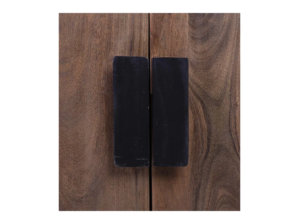 Aparador Kabina 3 puertas madera de acacia 160 cm