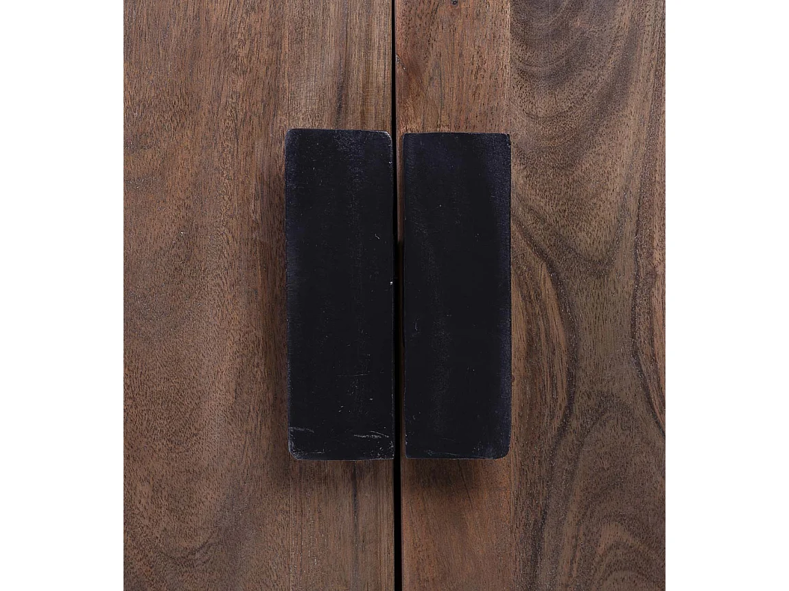 Aparador Kabina 3 puertas madera de acacia 160 cm