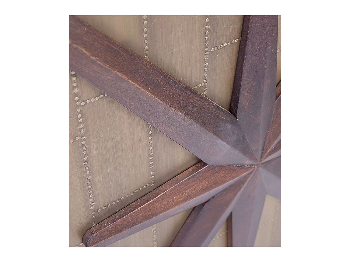 Aparador Gazba 3 puertas madera de acacia 183 cm