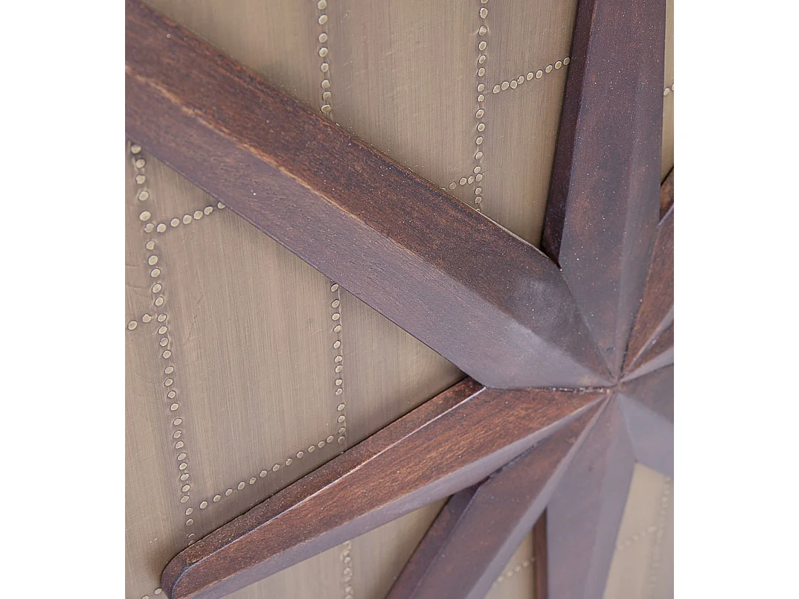 Aparador Gazba 3 puertas madera de acacia 183 cm