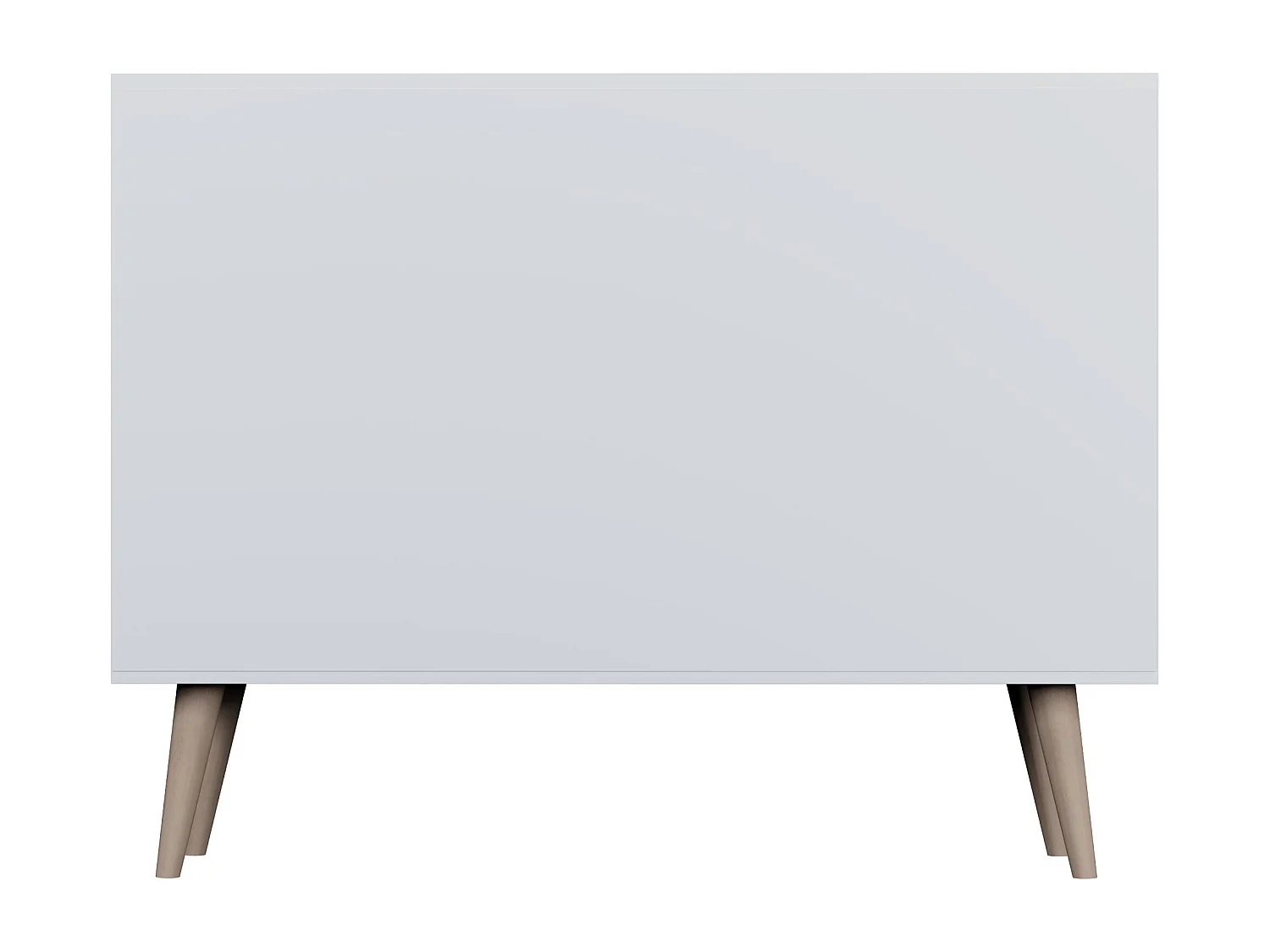 Cómoda Rolia 3 puertas 120 cm-Color Blanco