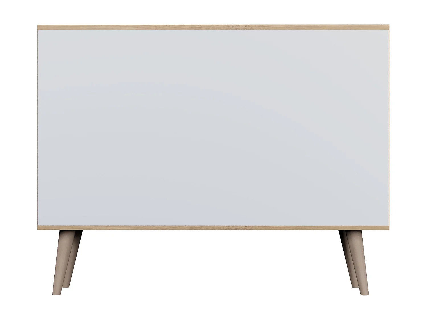 Cómoda Rolia 3 puertas 120 cm-Color Natural