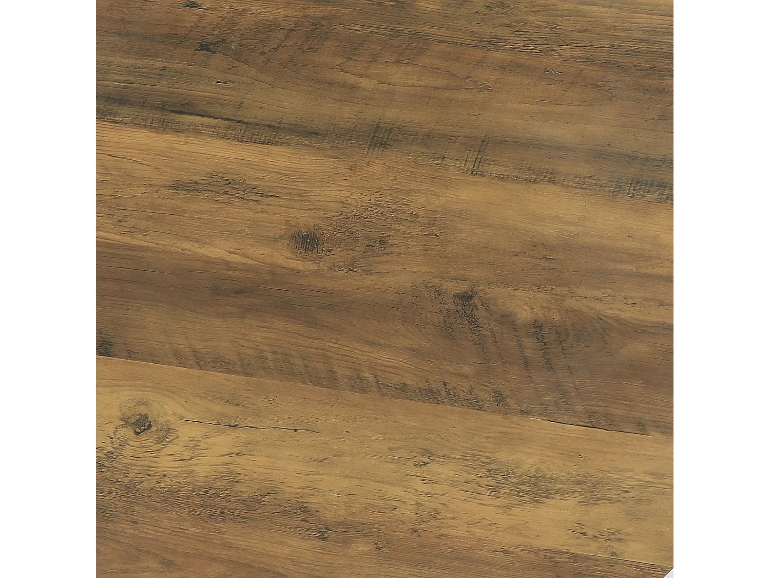 Mesa de Centro Redonda com Armazenamento, Mesa de Centro Circular de 2 Andares para Sala de Estar, Marrom Rústico, 80cm