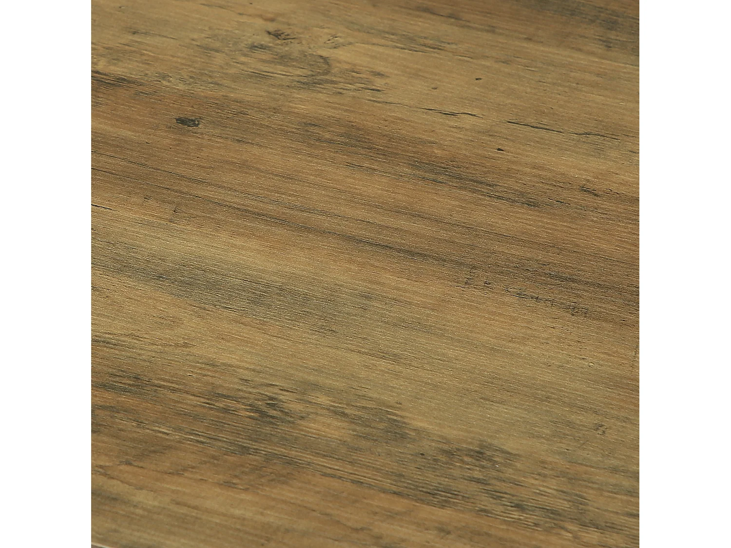 Landhaus-Kaffeetisch, 120 cm langes rechteckiges Akzent-Zentertable mit dickem Sockel, modernes niedriges Cocktail-Tee-Möbelstück