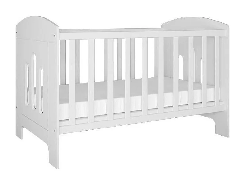 Cuna con barrotes 60x120 cm blanca Klaky 2