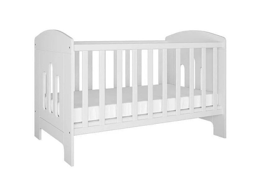 Cuna con barrotes 60x120 cm blanca Klaky 2