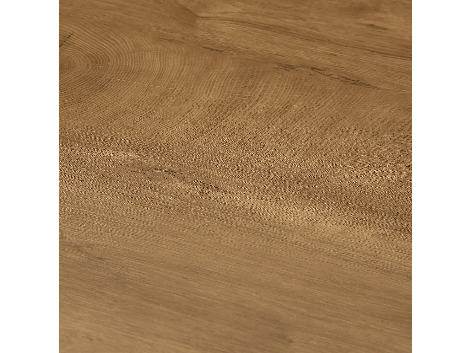 Ronde eettafel, keukentafel voor 2-4 personen, 80 x 80 x 75 cm, rustieke kleine eettafel (bruin)