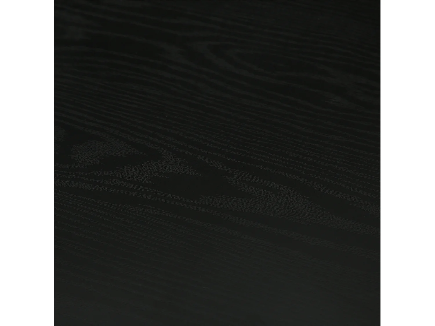 Table à manger de 160 cm, table de cuisine rectangulaire moderne avec pieds fuselés robustes, table de salle à manger professionnelle noire